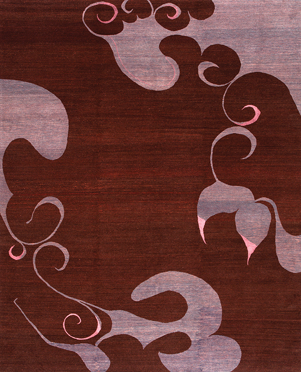 Campu in color Raisin by Odegard | odegardcarpets.com